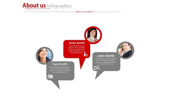 About Us With Team Goals Tags Powerpoint Slides About Us With Team Goals Tags Powerpoint Slides