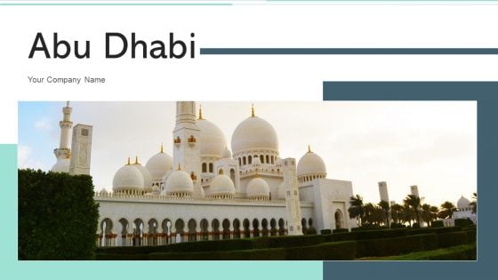 Abu Dhabi Architectural Currency Ppt PowerPoint Presentation Complete Deck With Slides