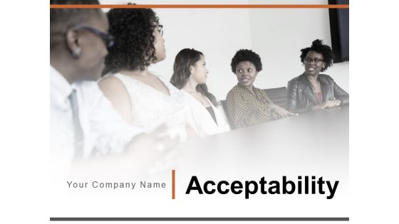 Acceptability Eligibility Clipboard Icon Ppt PowerPoint Presentation Complete Deck