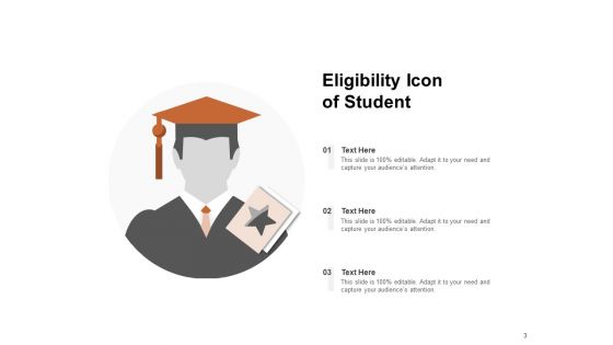 Acceptability Eligibility Clipboard Icon Ppt PowerPoint Presentation Complete Deck