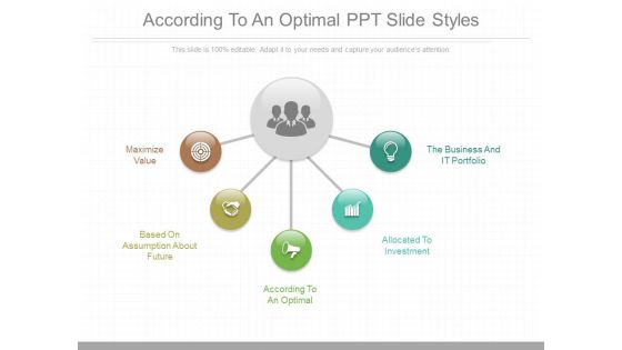 According To An Optimal Ppt Slide Styles