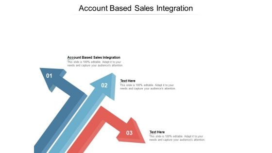 Account Based Sales Integration Ppt PowerPoint Presentation Styles Clipart Cpb