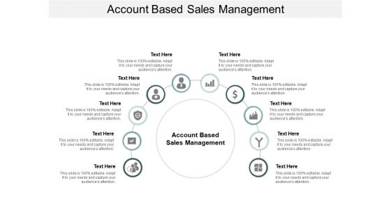 Account Based Sales Management Ppt PowerPoint Presentation Gallery Topics Cpb