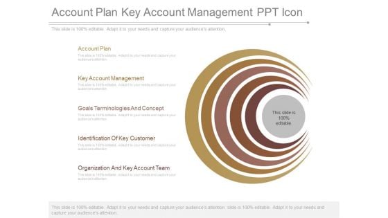 Account Plan Key Account Management Ppt Icon