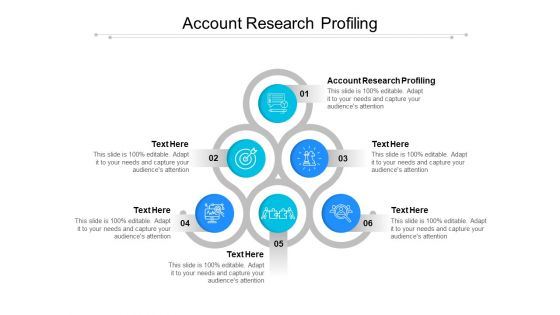 Account Research Profiling Ppt PowerPoint Presentation Icon Skills Cpb