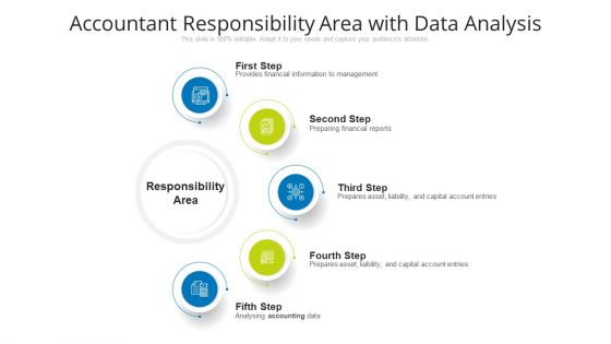 Accountant Responsibility Area With Data Analysis Ppt PowerPoint Presentation File Formats PDF