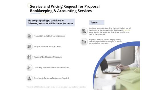 Accounting And Tax Services Service And Pricing Request For Bookkeeping And Accounting Services Ideas PDF Accounting And Tax Services Service And Pricing Request For Bookkeeping And Accounting Services Ideas PDF