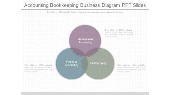 Accounting Bookkeeping Business Diagram Ppt Slides