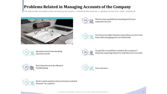 Accounting Bookkeeping Services Problems Related In Managing Accounts Of The Company Download PDF