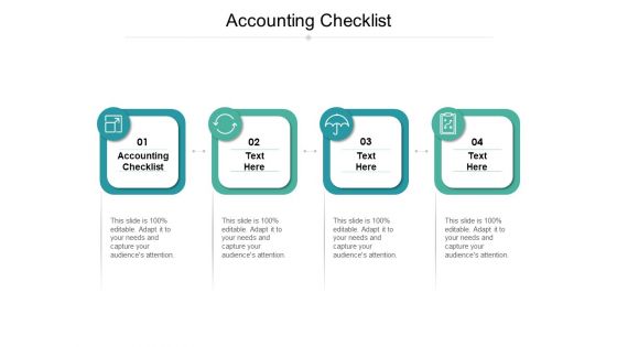 Accounting Checklist Ppt PowerPoint Presentation Styles Guide Cpb Pdf