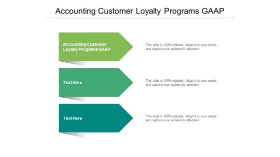 Accounting Customer Loyalty Programs GAAP Ppt PowerPoint Presentation Layouts Visuals Cpb Pdf