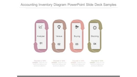 Accounting Inventory Diagram Powerpoint Slide Deck Samples