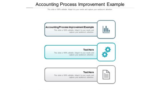 Accounting Process Improvement Example Ppt PowerPoint Presentation Icon Graphics Cpb Pdf