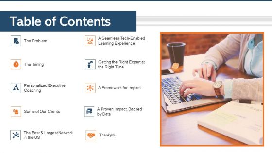 Aceup Venture Capitalist Financing Elevator Pitch Deck Table Of Contents Download PDF Aceup Venture Capitalist Financing Elevator Pitch Deck Table Of Contents Download PDF