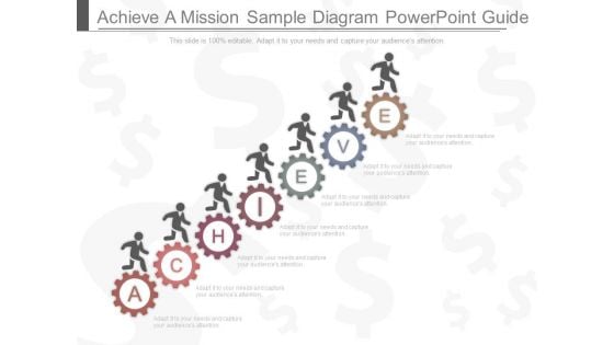 Achieve A Mission Sample Diagram Powerpoint Guide