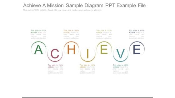 Achieve A Mission Sample Diagram Ppt Example File