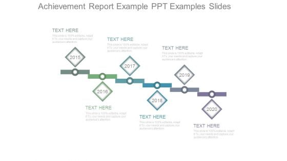 Achievement Report Example Ppt Examples Slides