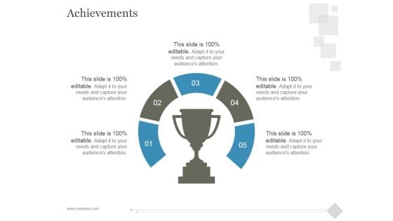 Achievements Ppt PowerPoint Presentation Deck