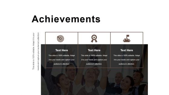 Achievements Ppt PowerPoint Presentation Model Slide