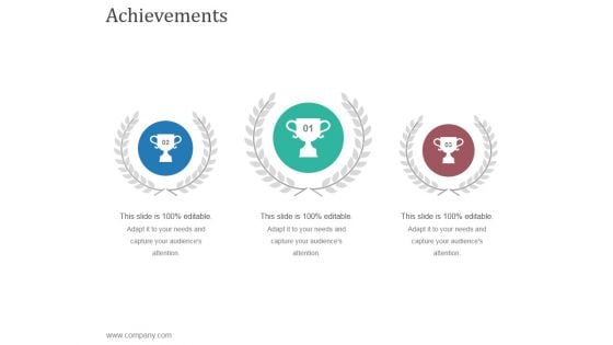 Achievements Template 1 Ppt PowerPoint Presentation Example File