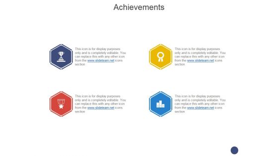 Achievements Template 2 Ppt PowerPoint Presentation Pictures Demonstration