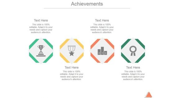 Achievements Template 2 Ppt PowerPoint Presentation Show