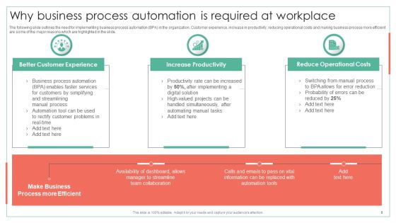 Achieving Operational Efficiency Using Digital Transformation Tools Ppt PowerPoint Presentation Complete Deck With Slides Slide08