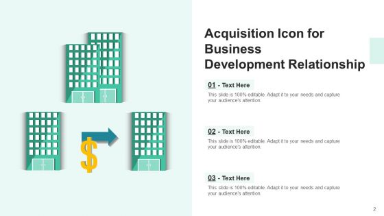 Acquiring Icon Business Development Ppt PowerPoint Presentation Complete Deck