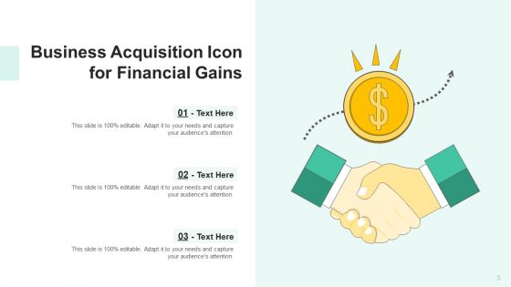 Acquiring Icon Business Development Ppt PowerPoint Presentation Complete Deck