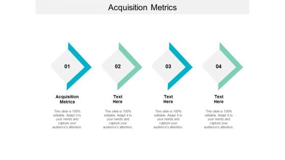 Acquisition Metrics Ppt PowerPoint Presentation Summary Inspiration Cpb