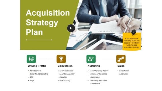 Acquisition Strategy Plan Template 2 Ppt PowerPoint Presentation Ideas Infographics