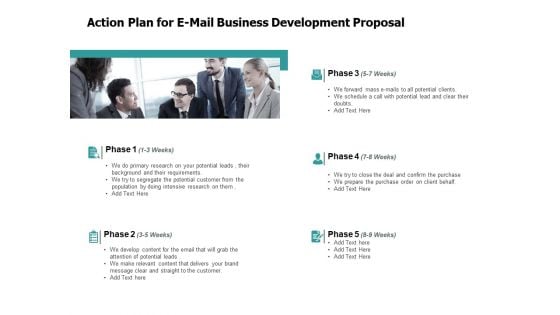 Action Plan For E Mail Business Development Proposal Teamwork Ppt PowerPoint Presentation Summary Ideas