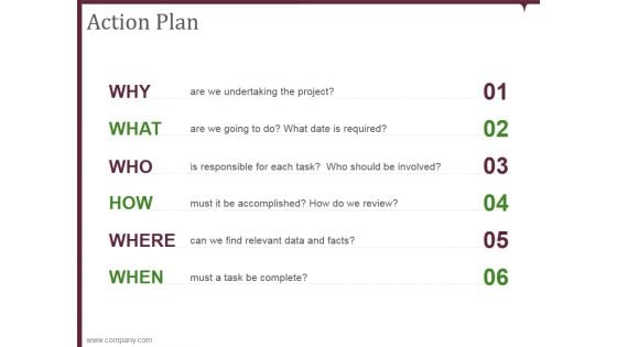 action plan ppt powerpoint presentation files