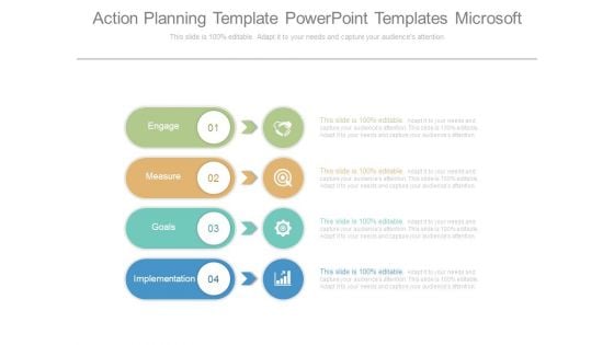 Action Planning Template Powerpoint Templates Microsoft