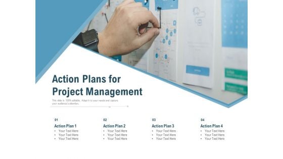 Action Plans For Project Management Ppt PowerPoint Presentation Model Picture