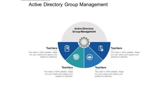Active Directory Group Management Ppt PowerPoint Presentation Pictures Ideas Cpb