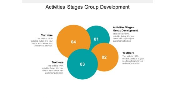 Activities Stages Group Development Ppt PowerPoint Presentation Model Outfit Cpb