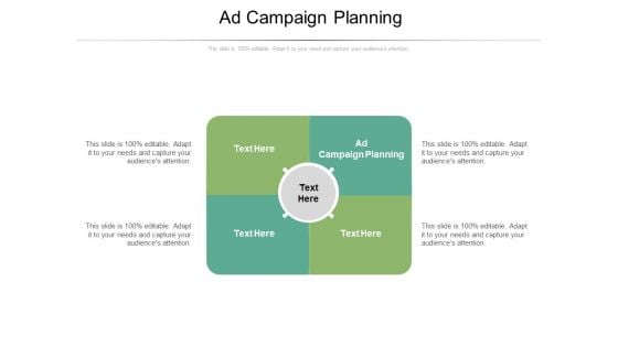 Ad Campaign Planning Ppt PowerPoint Presentation Portfolio Examples Cpb Pdf