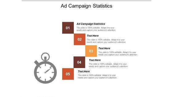 Ad Campaign Statistics Ppt PowerPoint Presentation Gallery Smartart Cpb