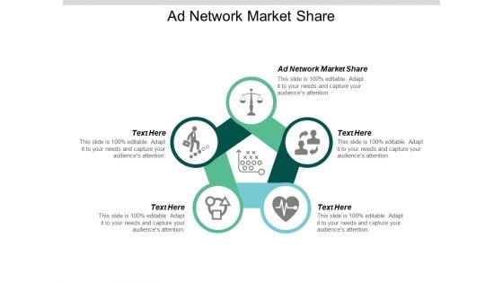 Ad Network Market Share Ppt PowerPoint Presentation Pictures Mockup Cpb
