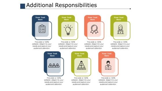 Additional Responsibilities Ppt PowerPoint Presentation Model Gallery