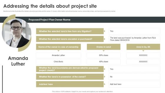 Addressing The Details About Project Site Clipart PDF