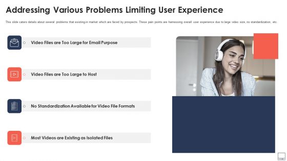 Addressing Various Problems Limiting User Experience Purpose Pictures PDF