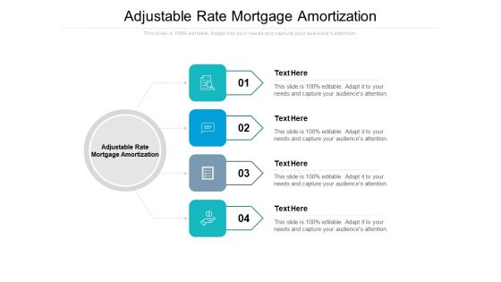 Adjustable Rate Mortgage Amortization Ppt PowerPoint Presentation Model Themes Cpb Pdf