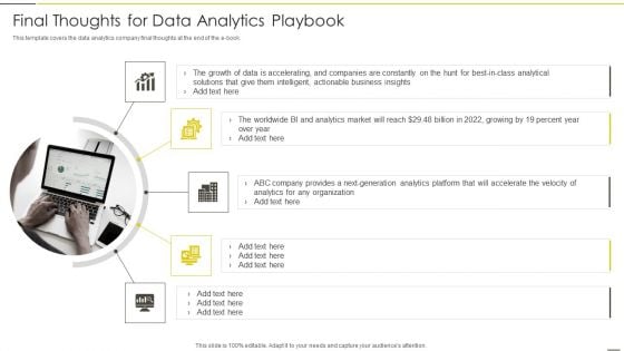 Administered Data And Analytic Quality Playbook Final Thoughts For Data Analytics Playbook Summary PDF