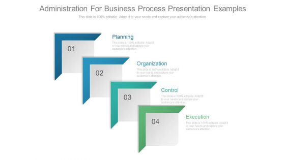 Administration For Business Process Presentation Examples