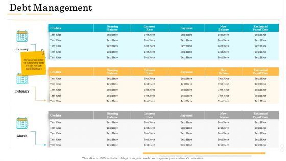 Administrative Regulation Debt Management Ppt PowerPoint Presentation Infographic Template Inspiration PDF