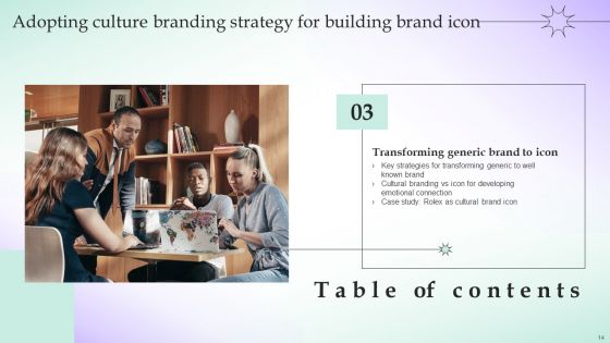 Adopting Culture Branding Strategy For Building Brand Icon Ppt PowerPoint Presentation Complete Deck With Slides