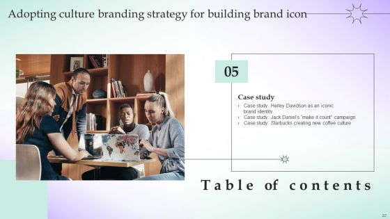 Adopting Culture Branding Strategy For Building Brand Icon Ppt PowerPoint Presentation Complete Deck With Slides