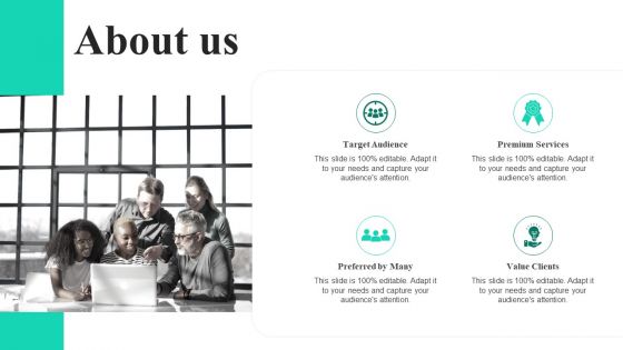 Adopting Flexible Work Policy About Us Ppt PowerPoint Presentation File Slides PDF Adopting Flexible Work Policy About Us Ppt PowerPoint Presentation File Slides PDF